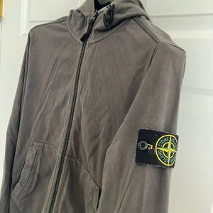 Stone Island, Grey hoodie, Used